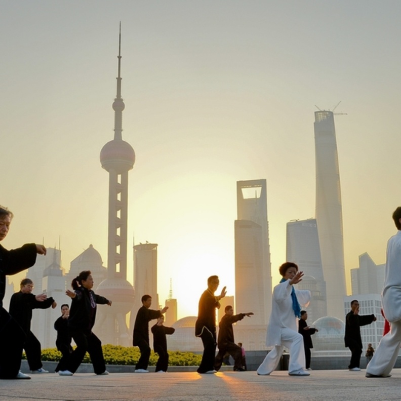 رياضة التاي تشي قتالية وصحية بذات الوقت 