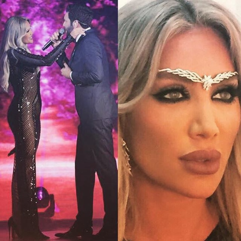 إطلالة غريبة