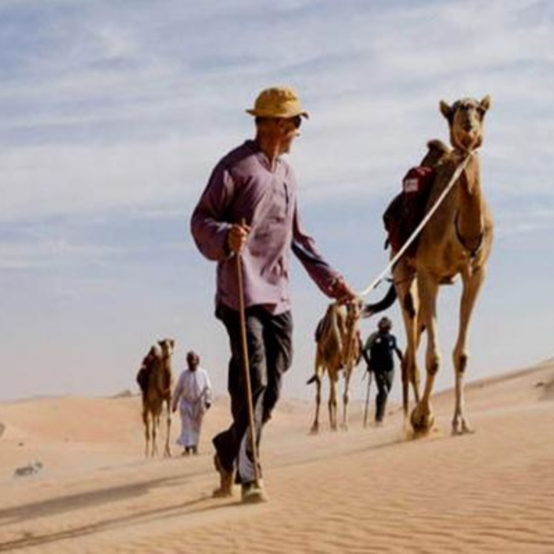 مارك في صحراء السعودية 