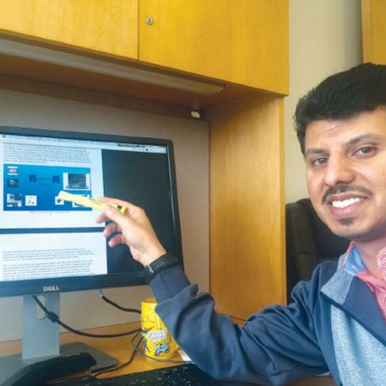 الطالب حجاب القحطاني 