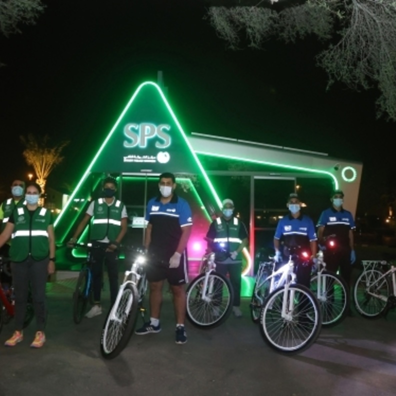 "شارك مع فرق الدراجات الهوائية" مبادرة من شرطة دبي للتوعية عن كورونا