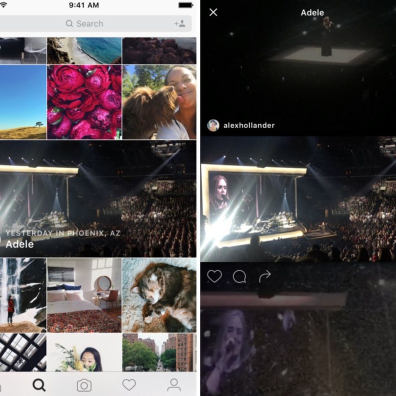 قناة لإستكشاف الفعاليات والأحداث العالمية في انستقرام