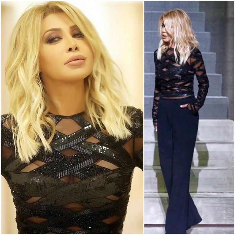 الأسود يليق بنوال الزغبي