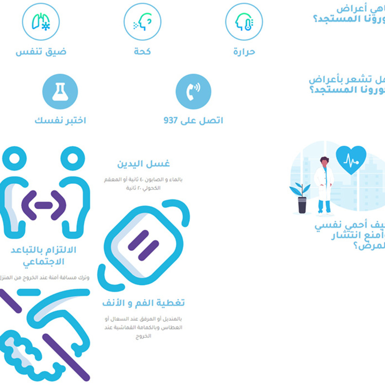 وزارة الصحة السعودية تطلق موقع "الوقاية من كورونا"