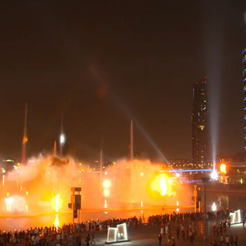 معلم "تخيّل" يحتفل بالموسم السابع لــ Game of Thrones في في فستيفال باي بدبي