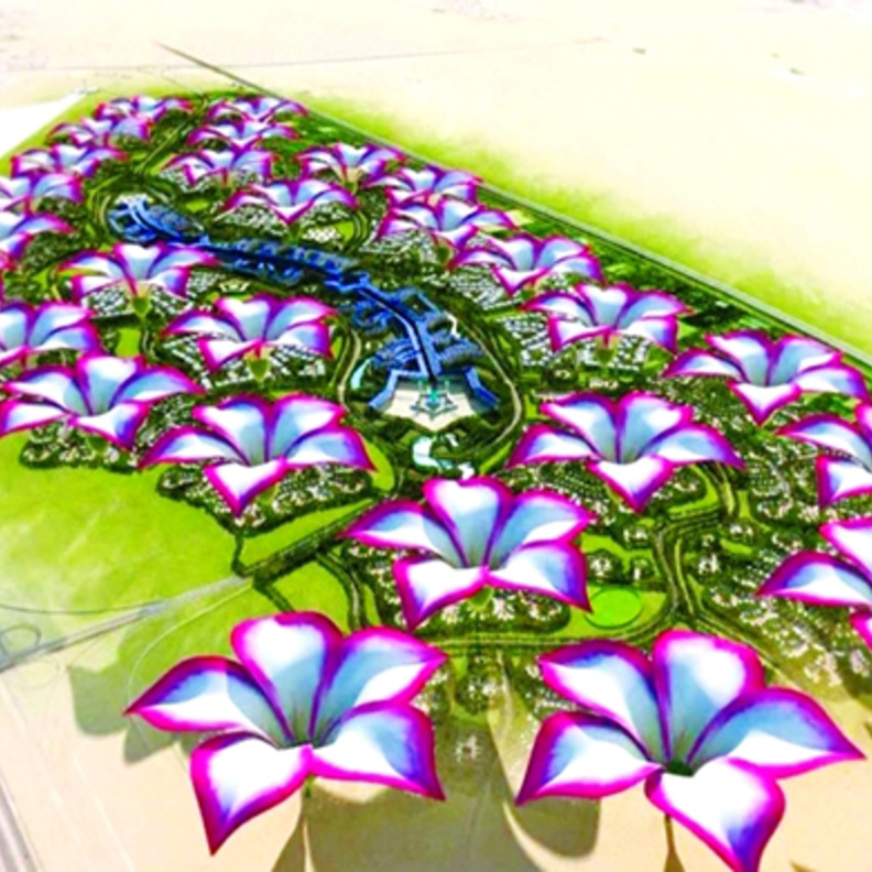 زهرة الصحراء .. مدينة متكاملة صديقة للبيئة في دبي