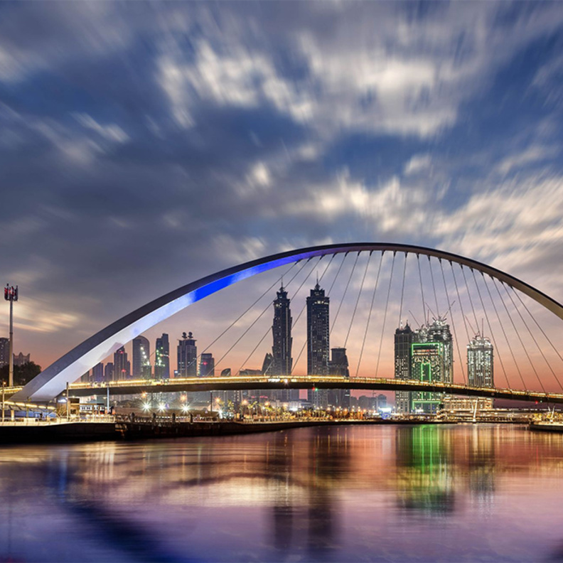 معرض دبي العالمي للقوارب 2018 على قناة دبي المائية