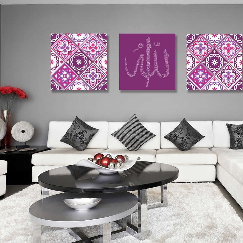 غرفة جلوس بديكورات تناسب شهر رمضان