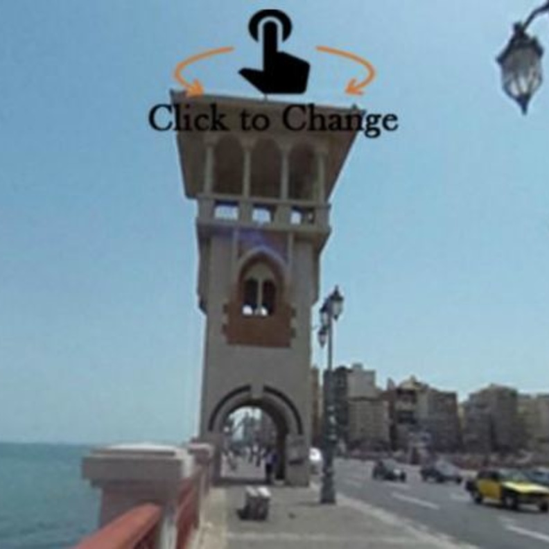 يعتمد  تطبيق Egypt VR 360  على الصور والفيديوهات الملتقطة بزاوية 360 درجة