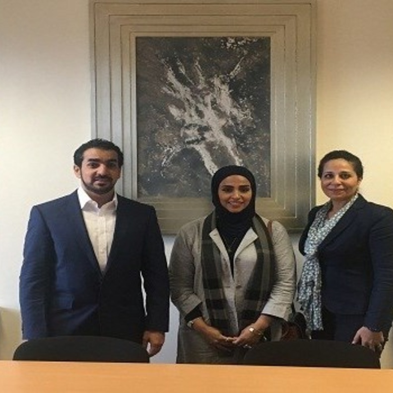 وفد ثقافة بلا حدود خلال الزيارة