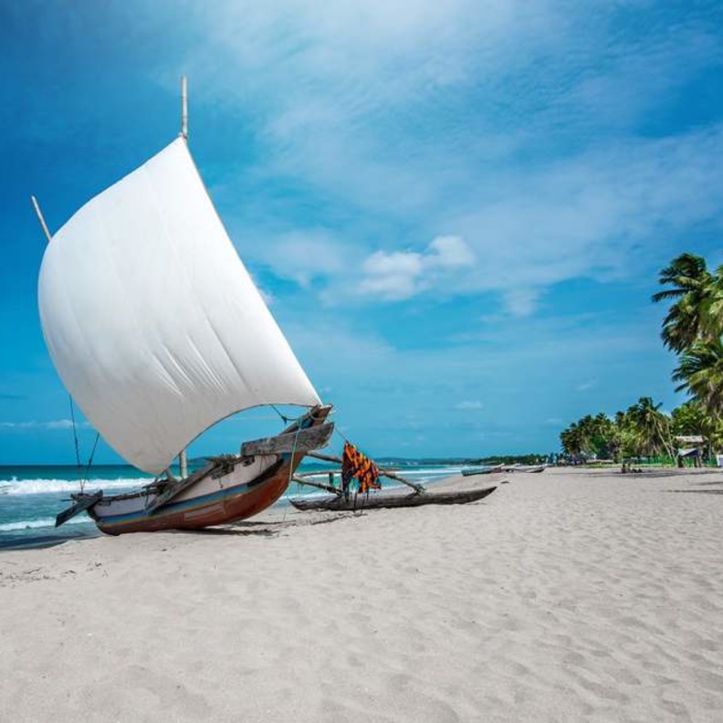 من شواطئ سريلانك