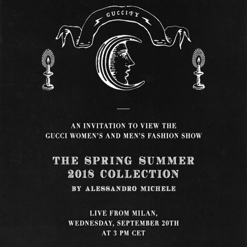 بث مباشر من ميلان لعرض أزياء Gucci لربيع صيف 2018
