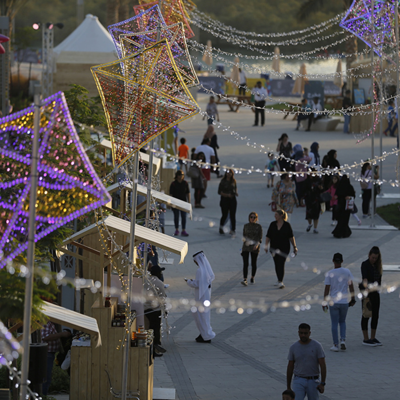 مهرجان جزيرة الريم في أبوظبي .. لحظات من الفرح لكافة أفراد العائلة