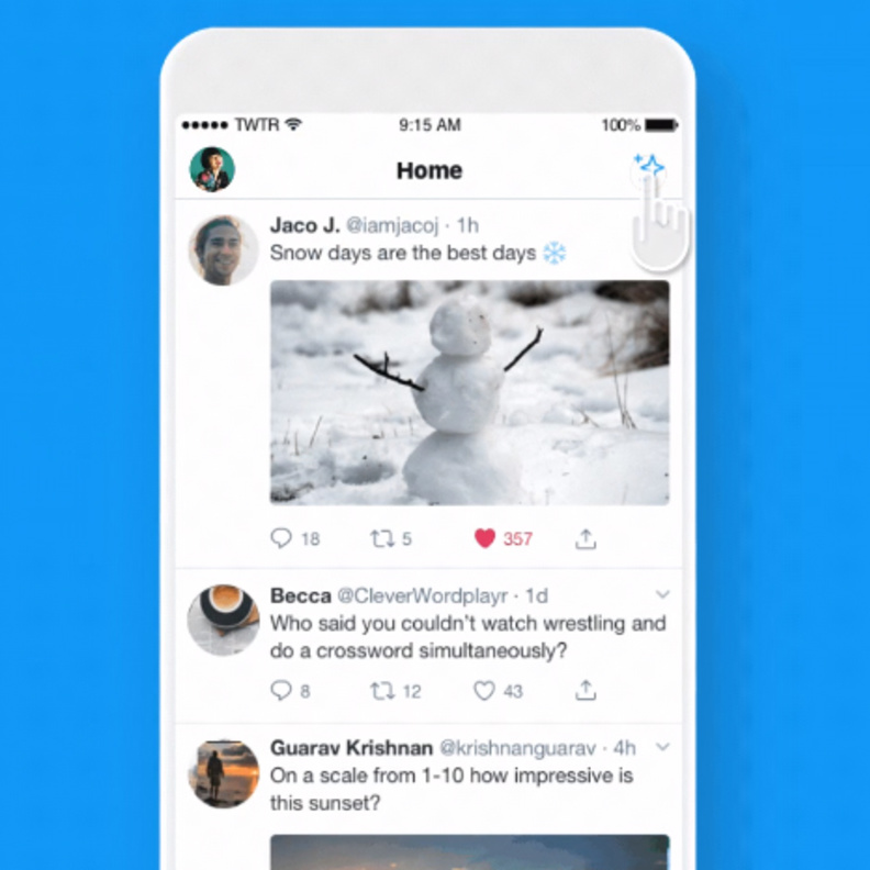 جديد تويتر : ميزة عرض التغريدات في الخط الزمني حسب الوقت