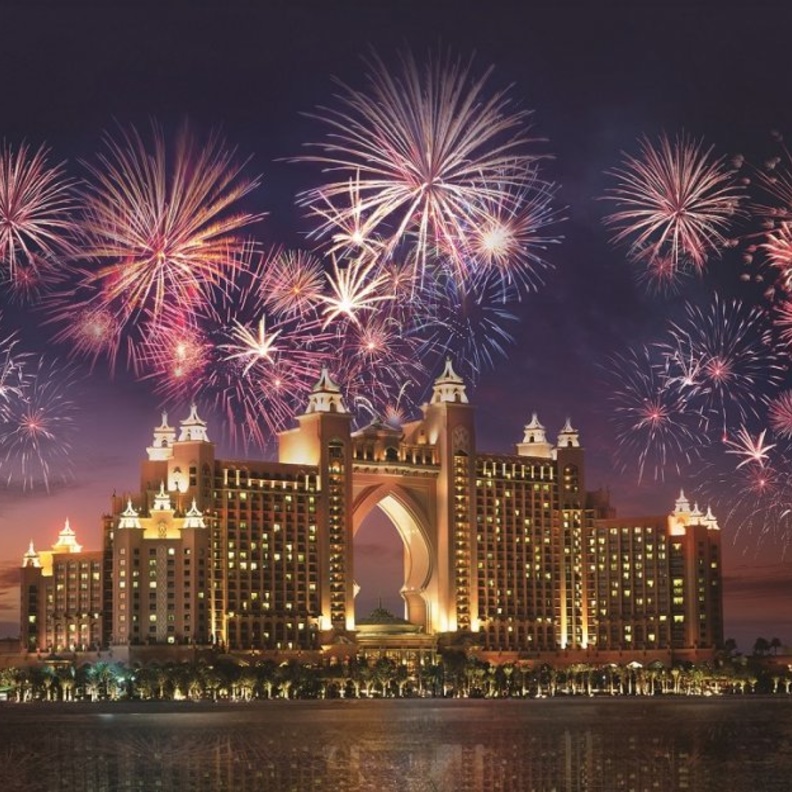 أفضل أماكن احتفالات ليلة رأس السنة 2019 في دبي