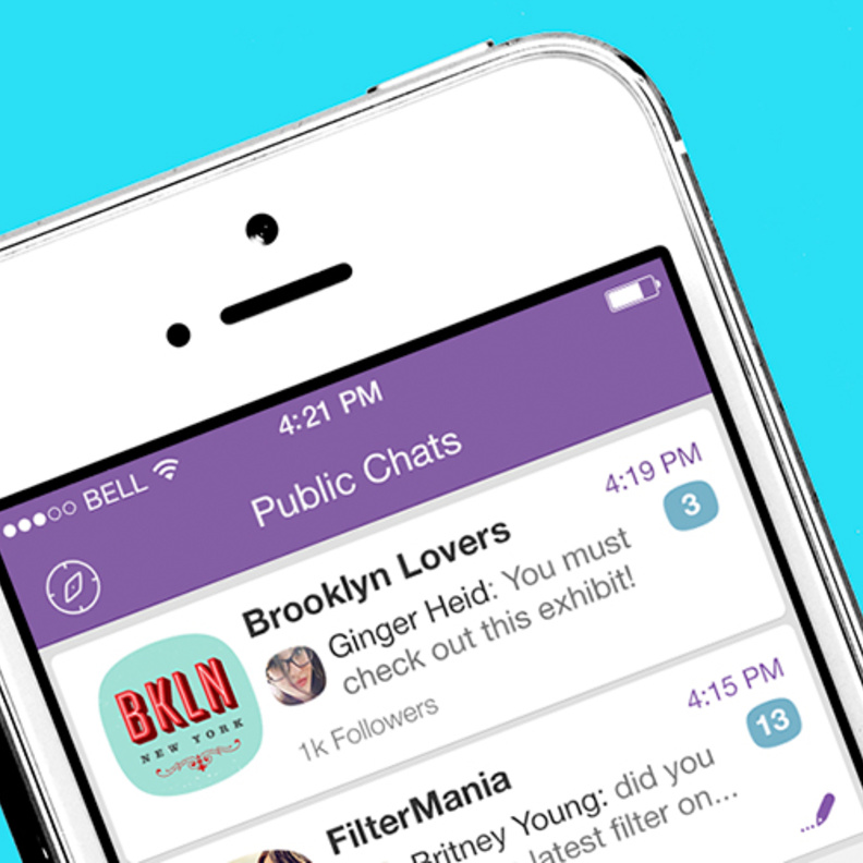 الـ Public Chats من فايبر متاحة في الشرق الأوسط