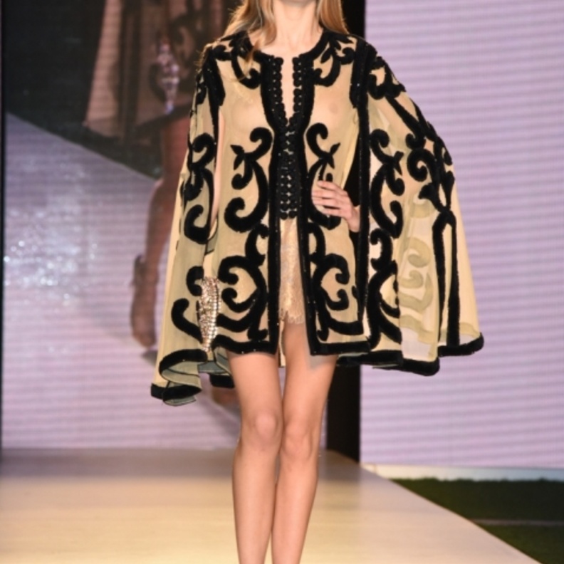Kacem Sahl at Arab Fashion Week (
