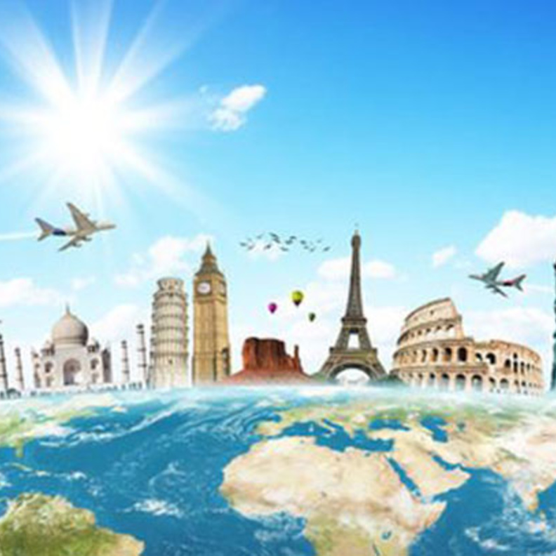 سافر وحافظ على الارض.