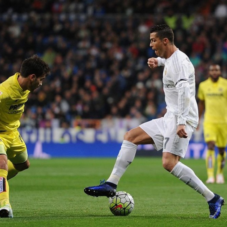 ريال مدريد يهزم فياريال ويخسر رونالدو