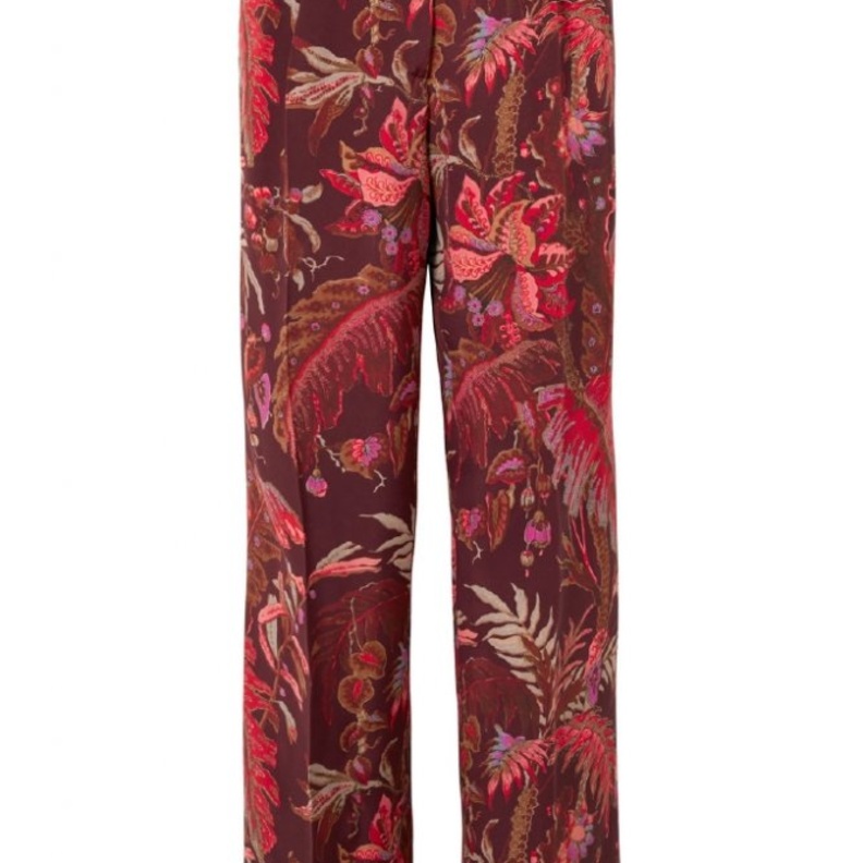 Etro بنطلون قماشي منقش من 