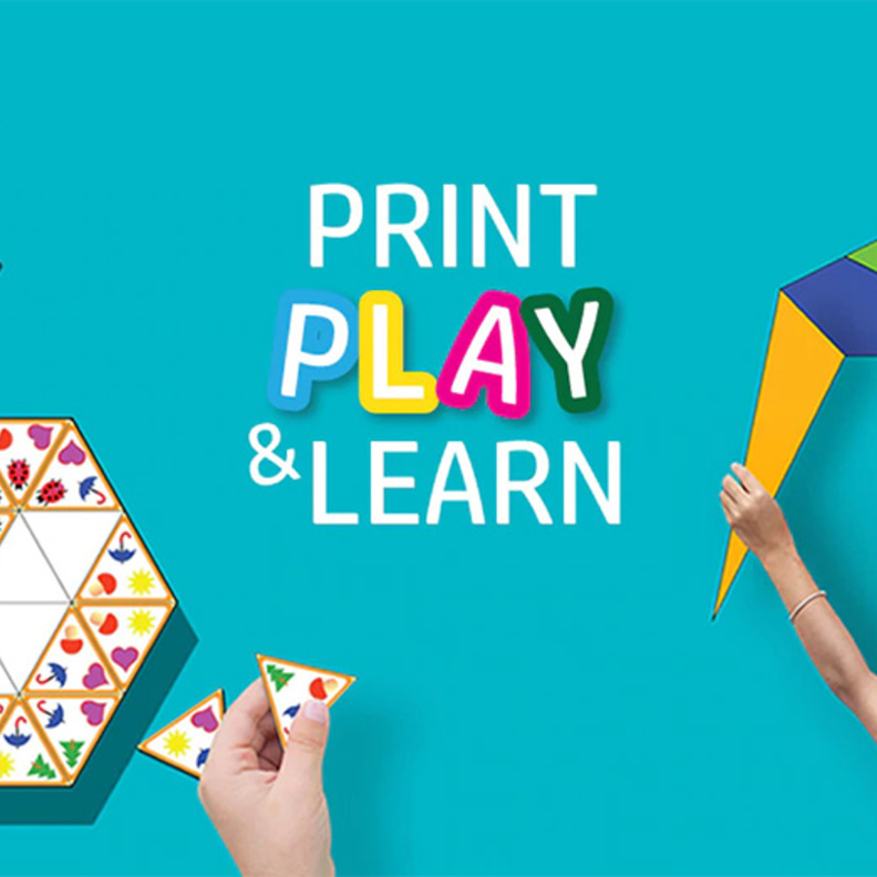 منصة Print, Play & Learn المجانية لدعم التعلم عن بعد