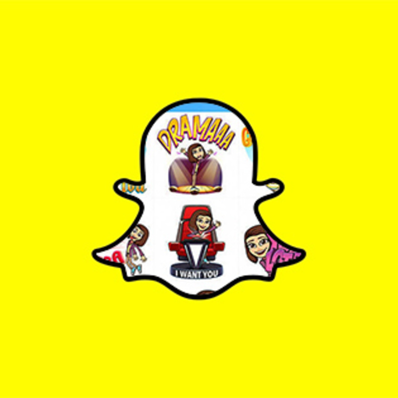 الآن ملصقات Bitmoji متاحة على صور وفيديوهات سناب شات 