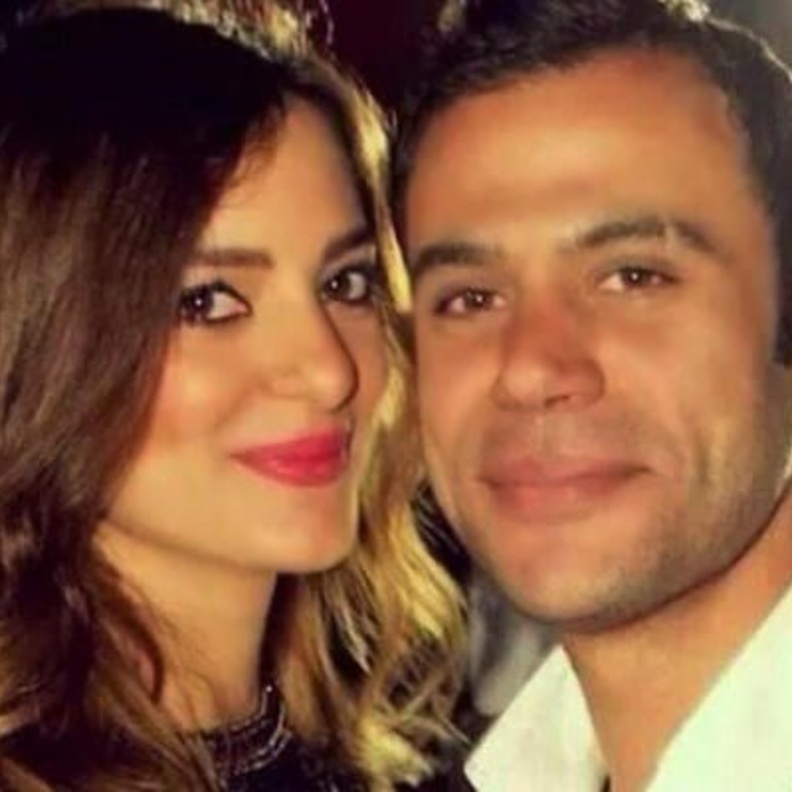 نوران طلعت وزوجها محمد امام