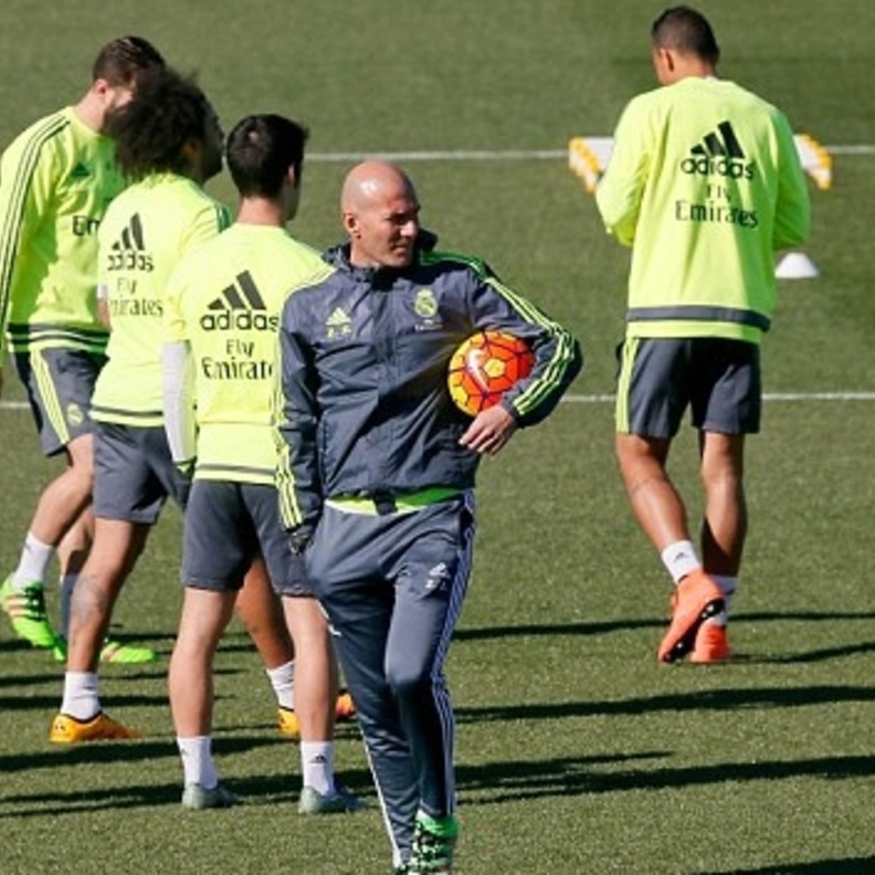 زين مع فريق ريال