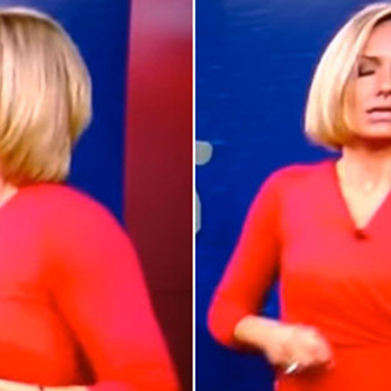 مذيعة تفقد وعيها على الهواء مباشرة