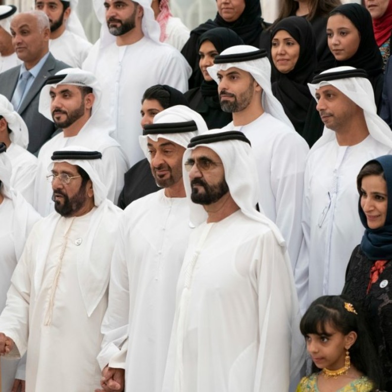 محمد بن راشد ومحمد بن زايد يشهدان إطلاق مبادرة "عضيدك" المنصة التفاعلية الذكية للأسرة الإماراتية