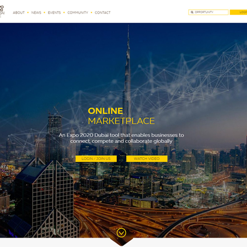 سوق إلكتروني عالمي من إكسبو 2020 دبي