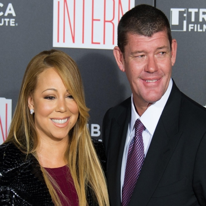 ماريا كاري وخطيبها