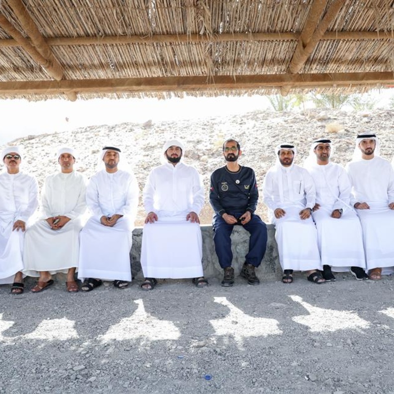 محمد بن راشد يأمر بتسريع وتيرة استكمال المشاريع التطويرية في مدينة حتا