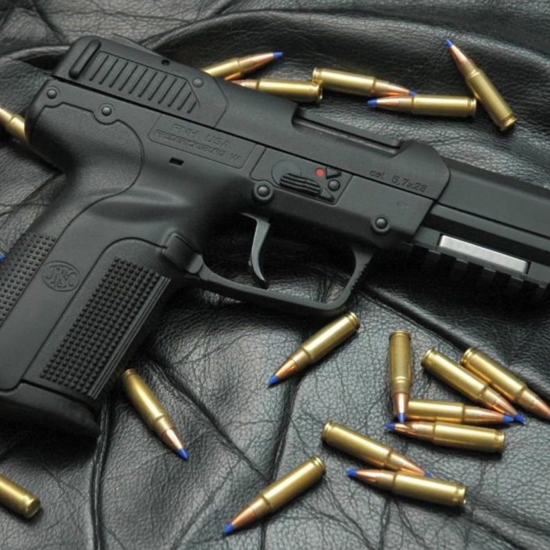 مسدس الزوج كاد أن يتسبب في سجنها