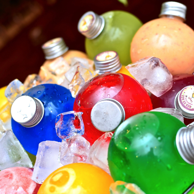 طرق تقديم كاسات المصابيح