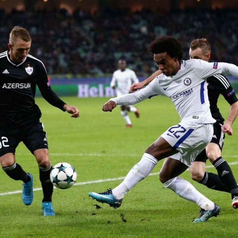 تشيلسي يسجل رباعية في مرمى قرة باغ ويتأهل رسميا