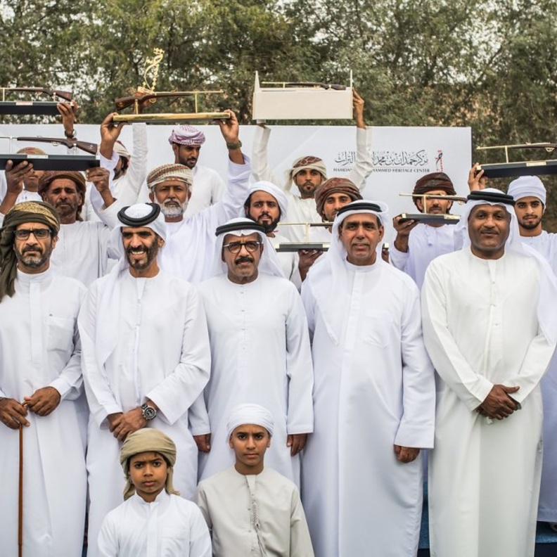 جوائز الدورة الـ19 لبطولة فزاع للرماية في دبي