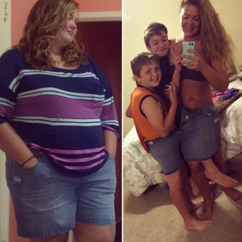 التقطت جوستين مكابي صور سيلفي يومية لها لتحفيزها على خسارة الوزن