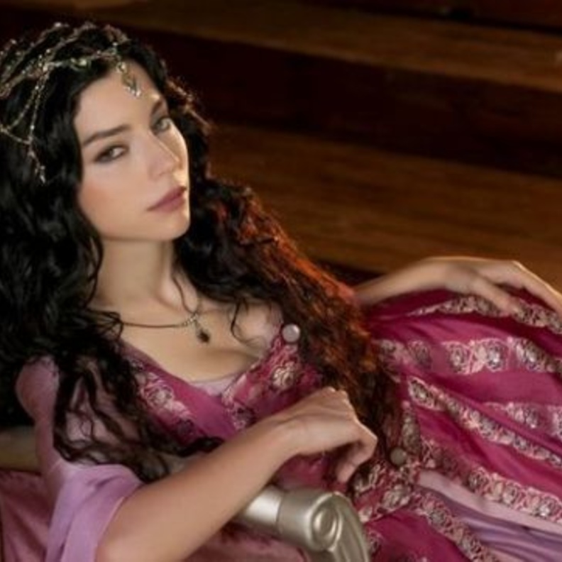 ميرفي بلغور في مشهد من حريم السلطان