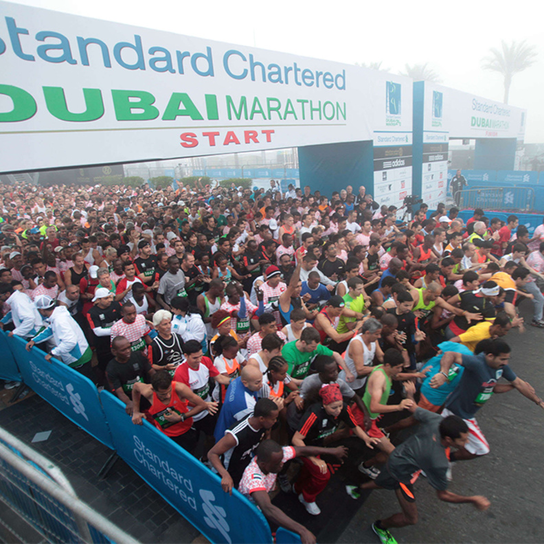 غداً ..انطلاق ماراثون دبي الدولي 2018 .. في نسخته الـ19