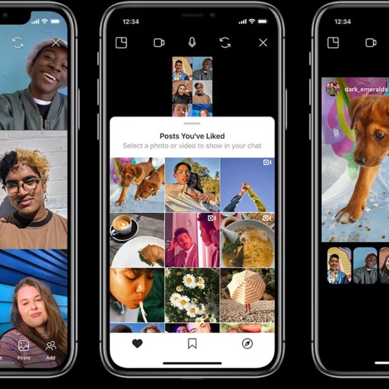 انستقرام Instagram يتيح تصفح المنشورات مع الأصدقاء عبر دردشة الفيديو لتعزيز التباعد الإجتماعي