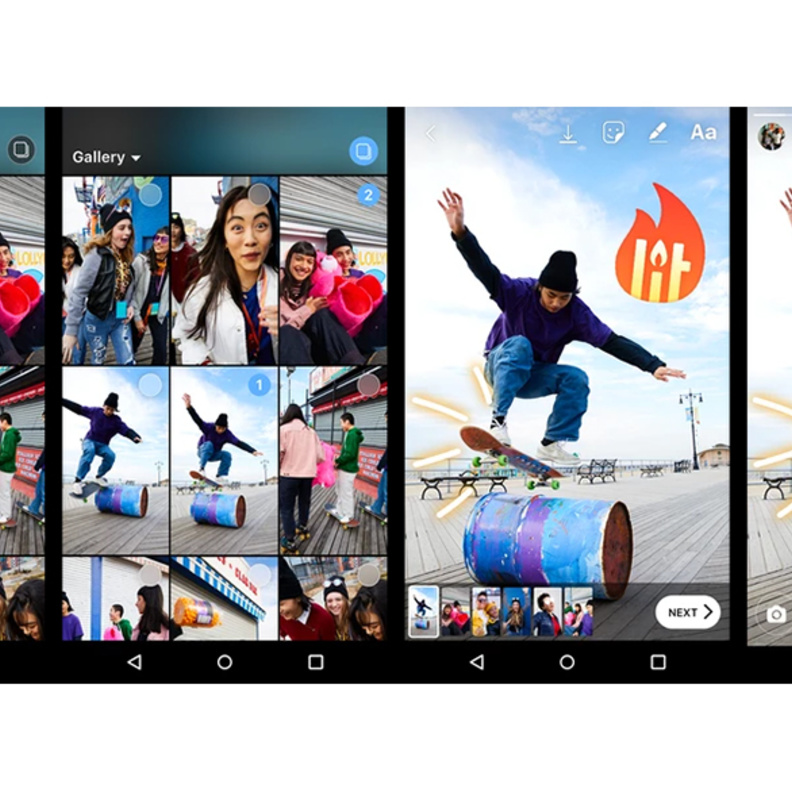 جديد انستقرام .. نشر عدة صور دفعة واحدة في القصص 
