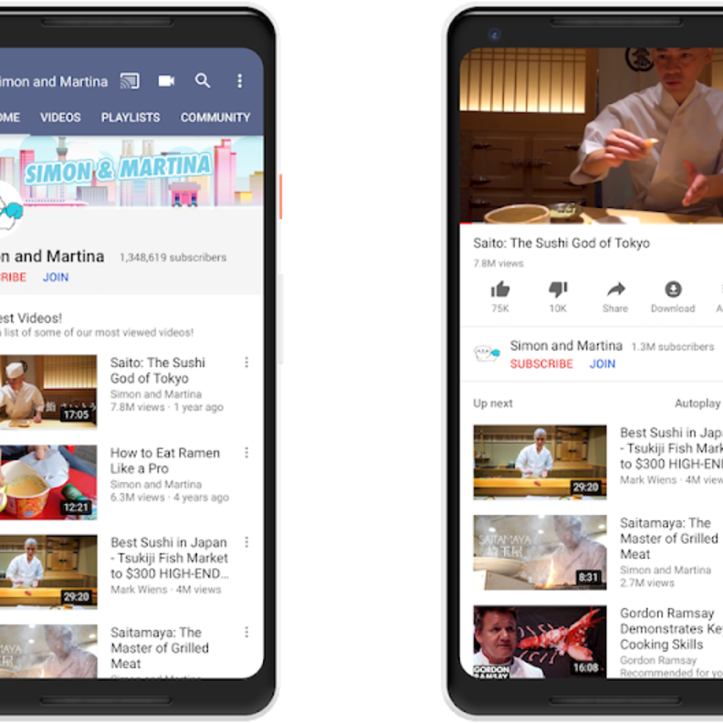 مزايا جديدة في يوتيوب لأصحاب القنوات