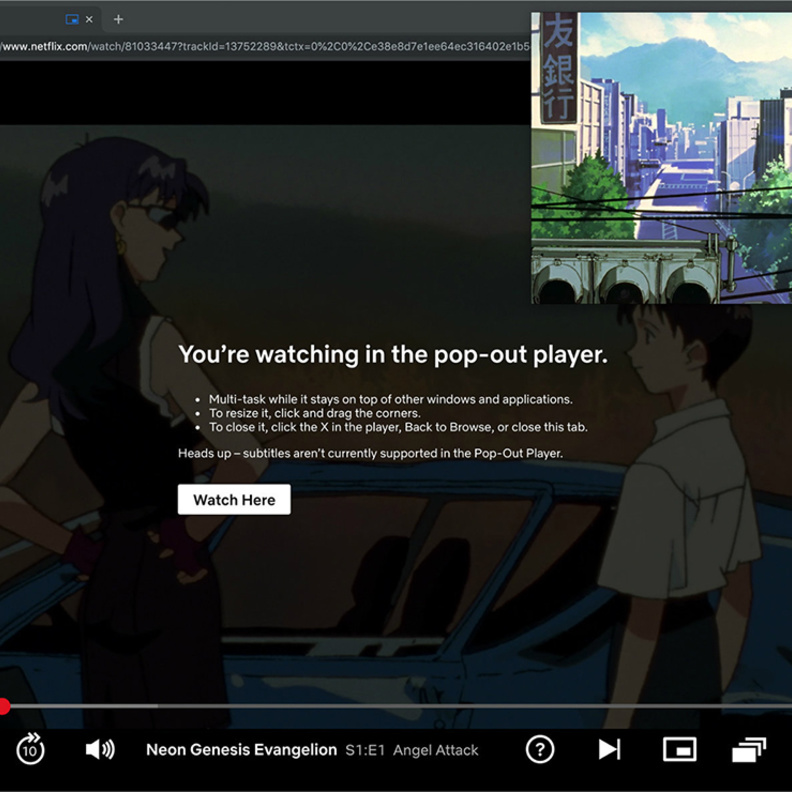 نتفلكس Netflix تختبر ميزة جديدة تسمح بمشاهدة مقاطع الفيديو في نافذة صغيرة