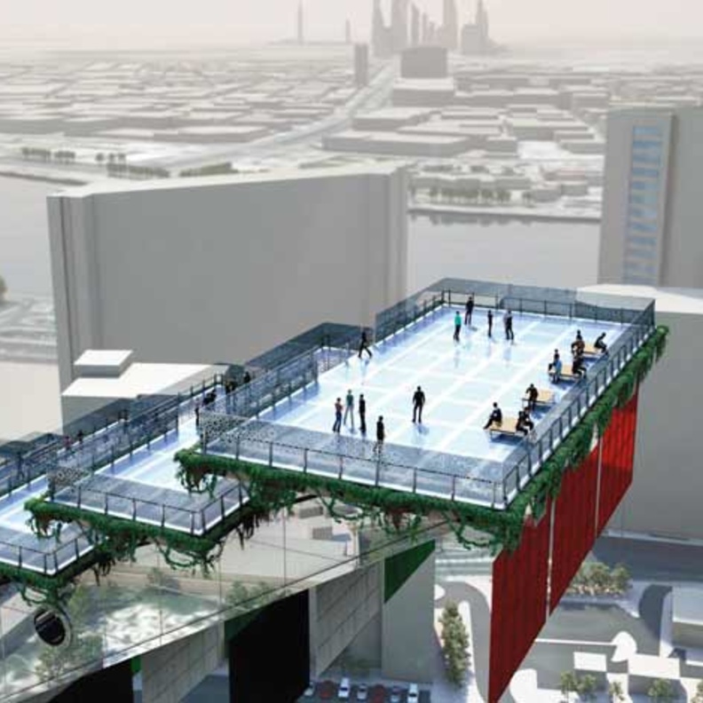 درج دبي .. معلم جديد ينضم إلى معالم دبي الرائعة