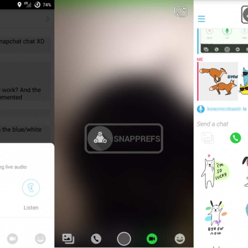 البث المباشر ومكالمات الصوت والفيديو قريباً في سناب شات!