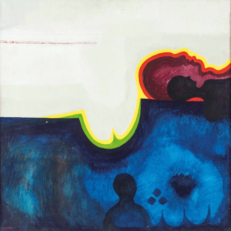 لوحة الشمس الجدارية - رافع الناصري