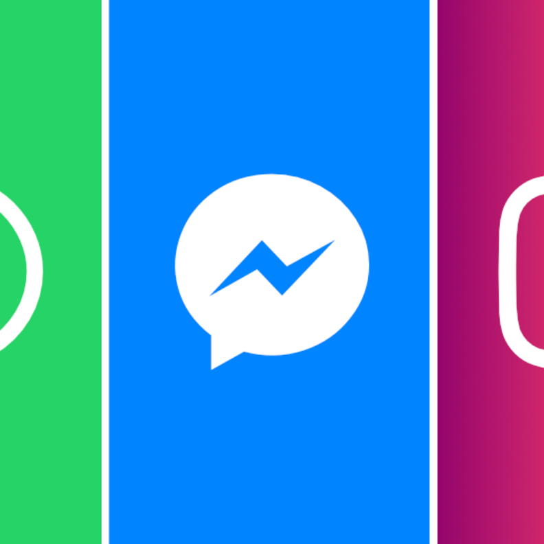 دمج المراسلات في واتساب وانستقرام وماسنجر