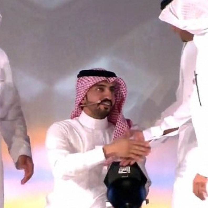 الفائز بجائزة الإصرار