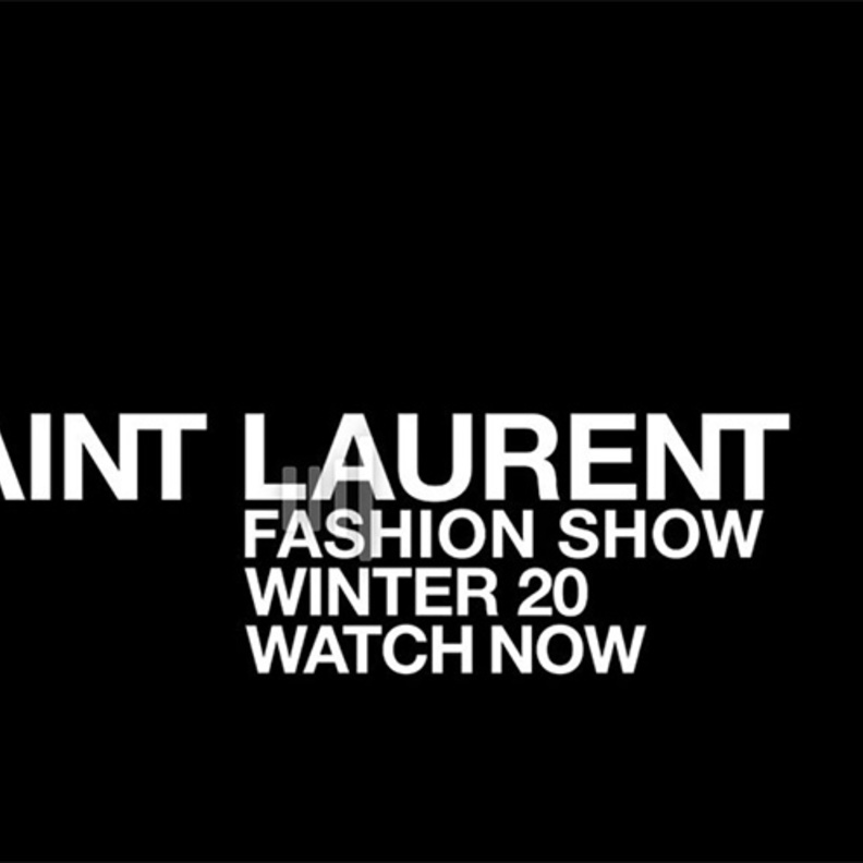 عرض أزياء SAINT LAURENT لخريف شتاء 2020